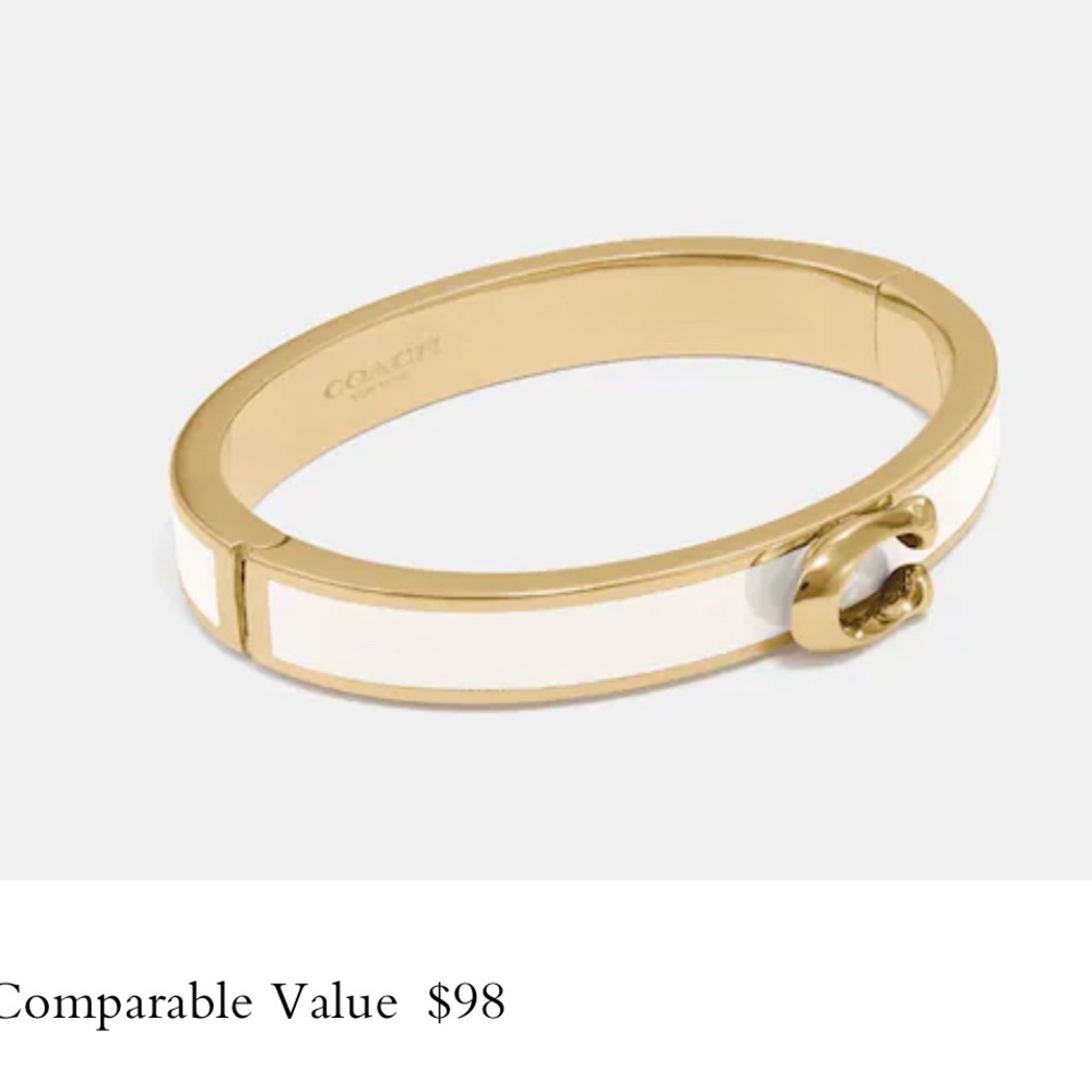❤️24 HOURS ONLY❤️Coach Bangle Bracelet